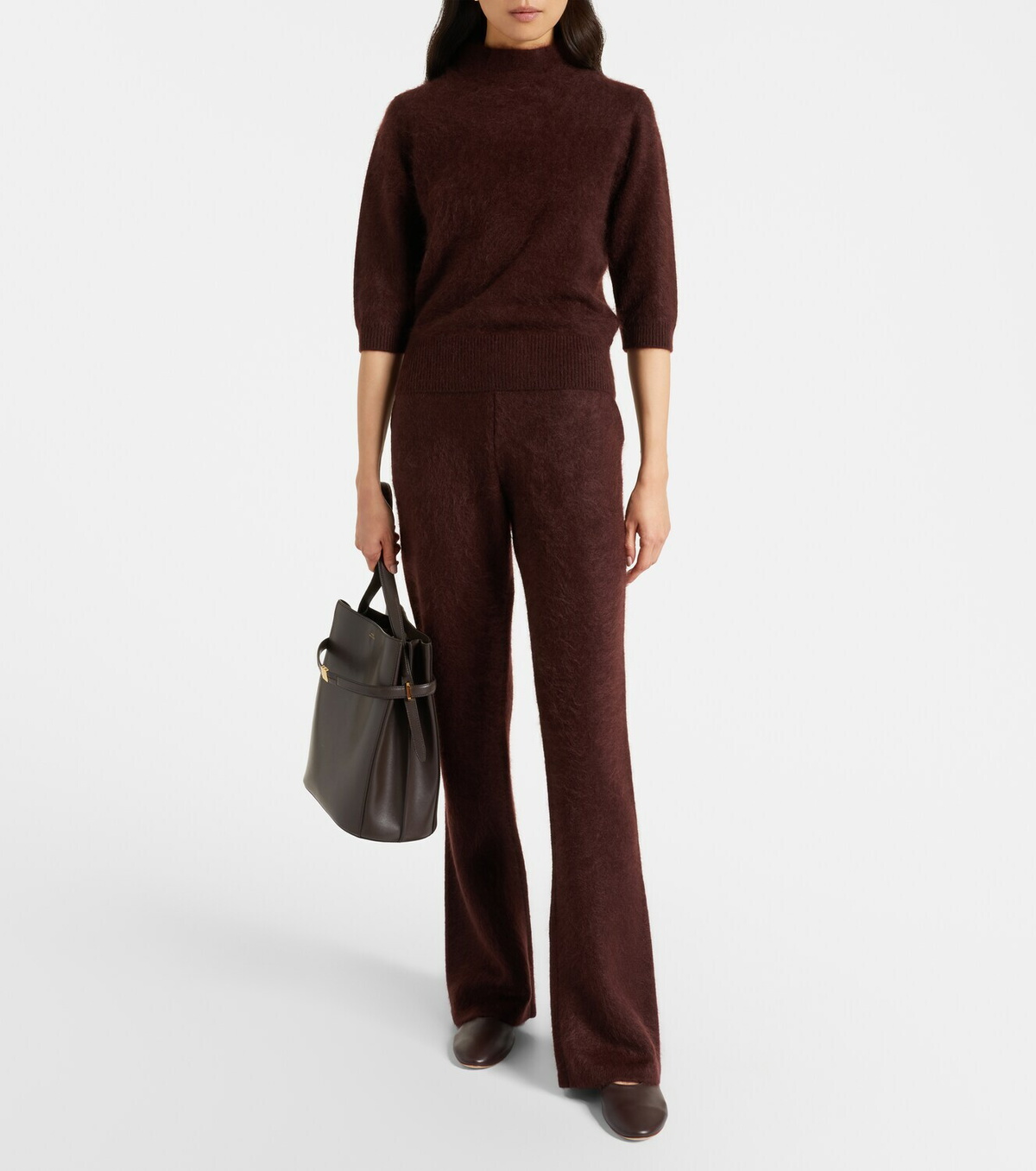 Dorothee Schumacher Fluffy Statement wool and cashmere-blend sweater