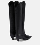 Khaite Dallas 45 leather knee-high boots