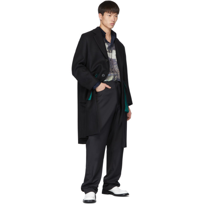 DANIEL W. FLETCHER セットアップ 黒シャツu0026ショートパンツ