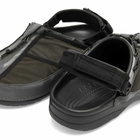 Crocs Running Vest Clog in Black
