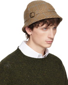 Maison Margiela Brown Wool Hat
