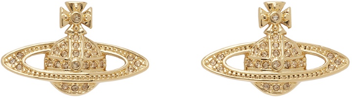 Photo: Vivienne Westwood Gold Mini Bas Relief Earrings