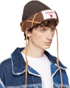 Charles Jeffrey LOVERBOY Brown Clash of Clans Edition Skull Balloon Beanie