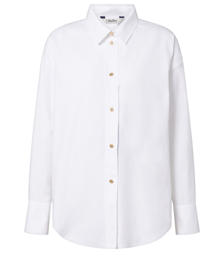 Photo: 'S Max Mara Cotton poplin Oxford shirt