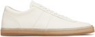 LEMAIRE White Linoleum Laced Up Sneakers