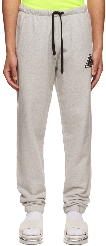 Photo: Just Cavalli Grey Cotton Lounge Pants