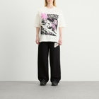 END. Records T-Shirt in Ecru