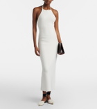 Jacquemus Tablier knitted midi dress