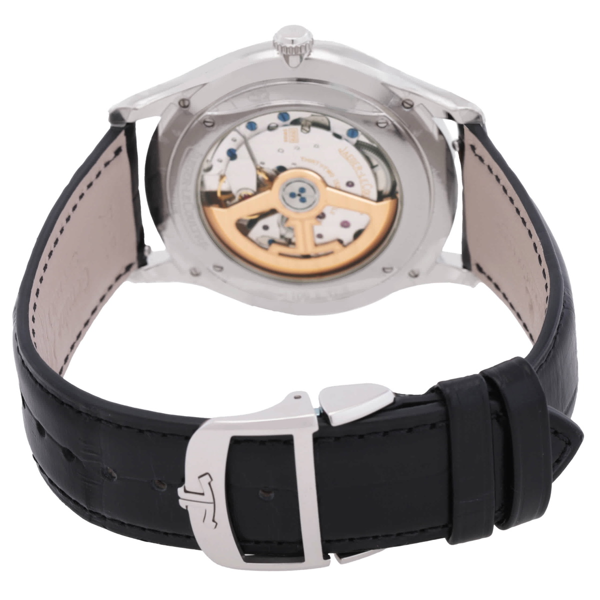Jaeger LeCoultre Master Ultra Thin Automatic Blue Dial Mens Watch Q1238480