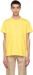 Marni Yellow Printed T-Shirt