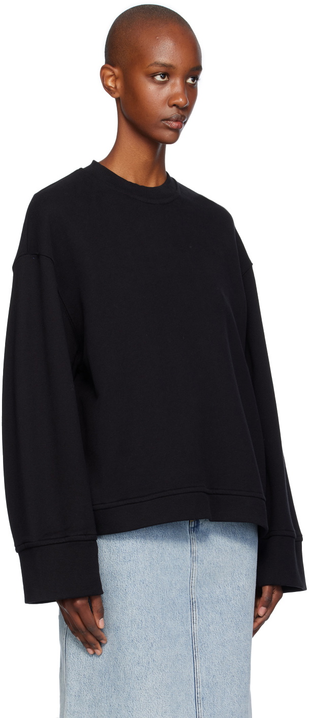 The Frankie Shop Black Talia Sweatshirt