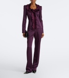 Nina Ricci Ruffled cady jacket
