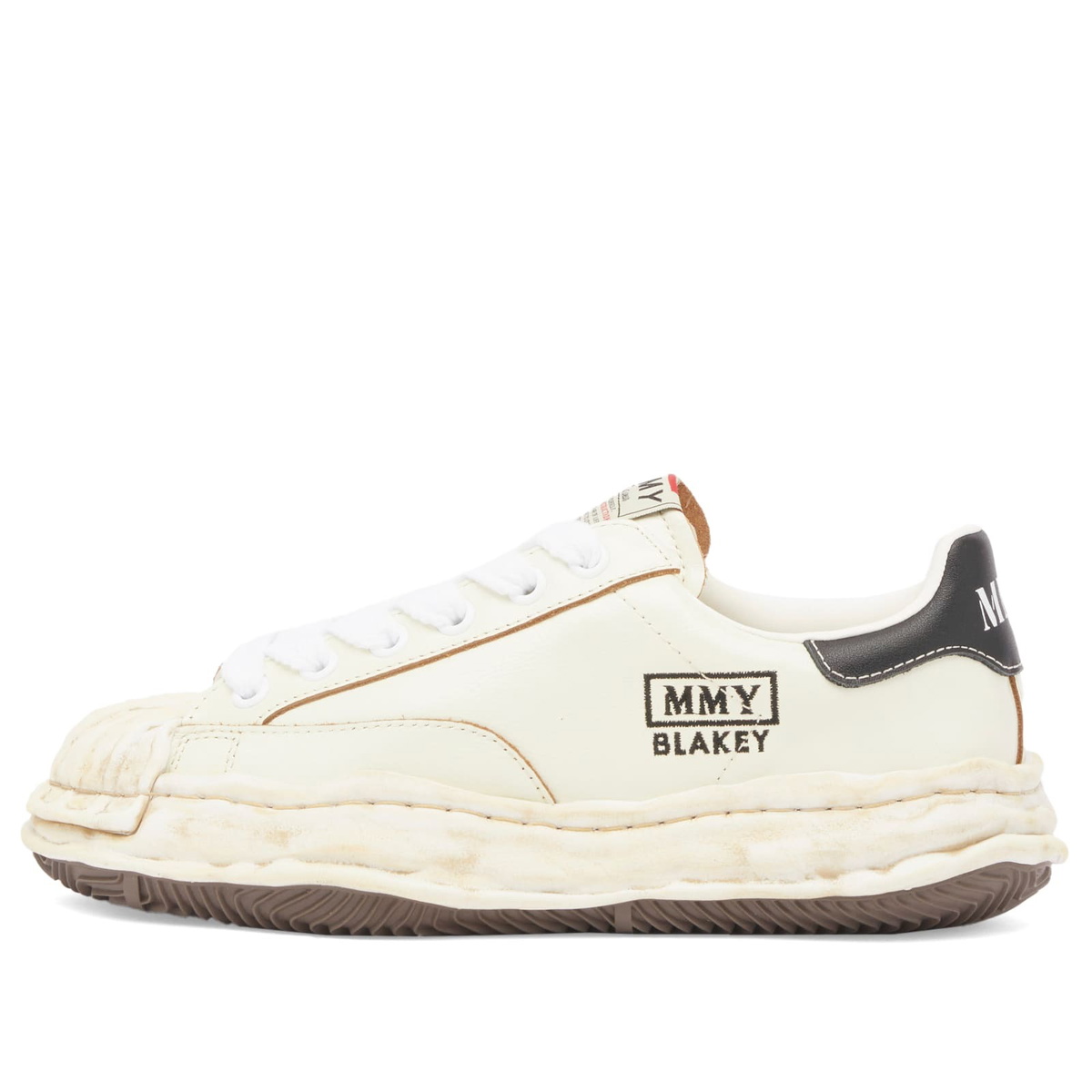 Maison MIHARA YASUHIRO Original Sole Toe Cap Lowcut Sneaker