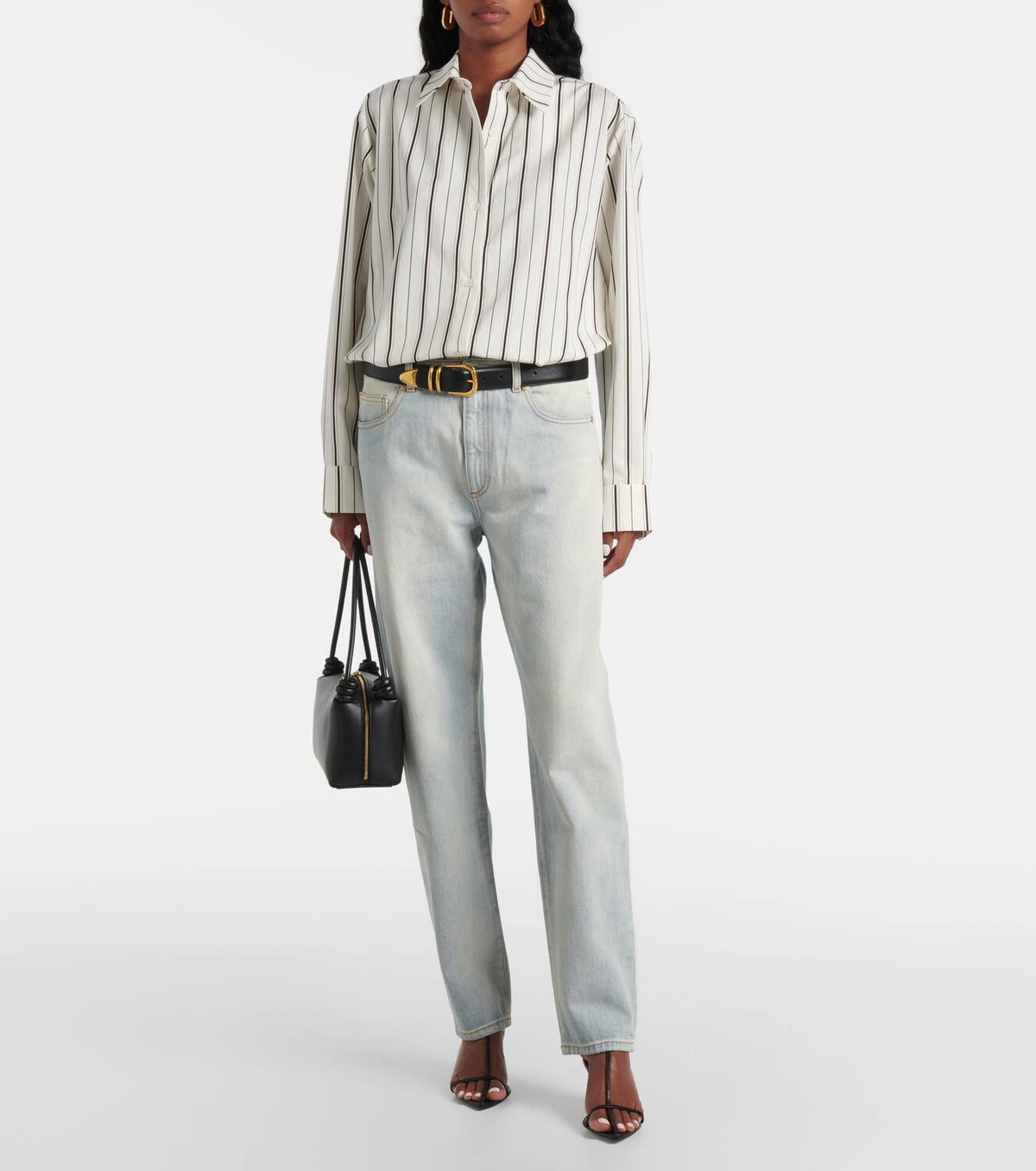 Tove Damita striped cotton shirt