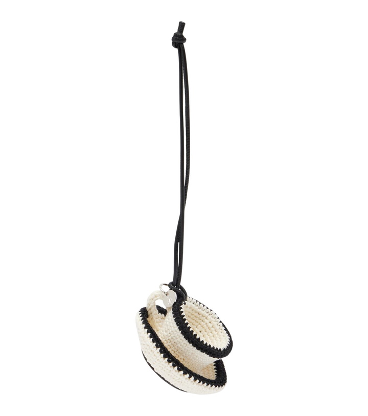 Photo: JW Anderson Teacup crochet bag charm