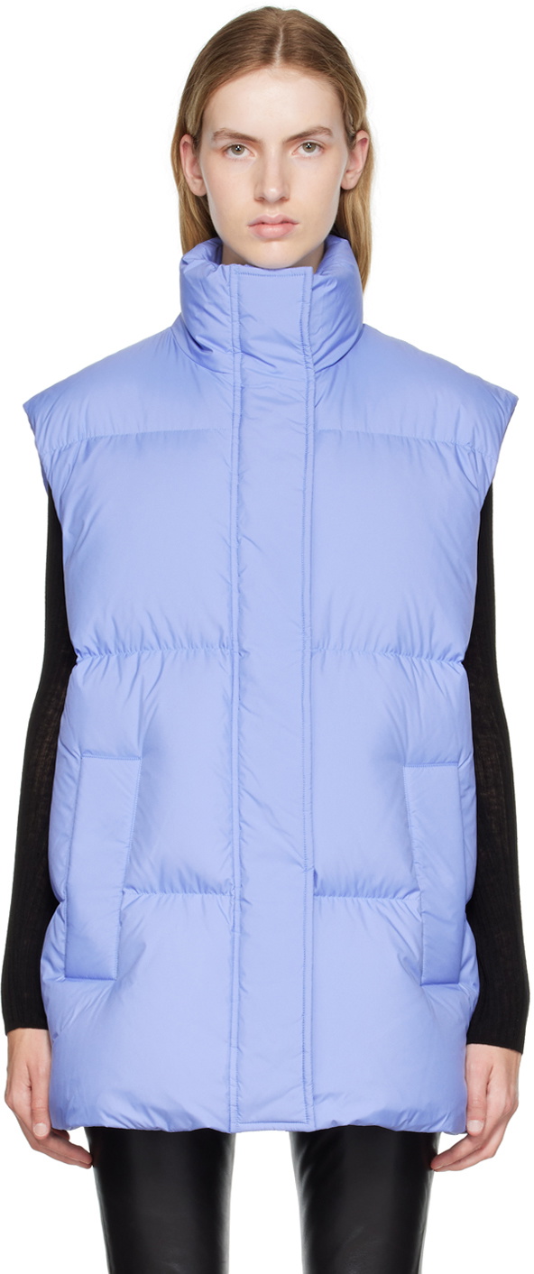 Stand Studio Blue Zola Down Vest Stand Studio