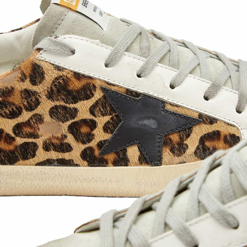 GOLDEN GOOSE Super Star offers beige/gold/leo