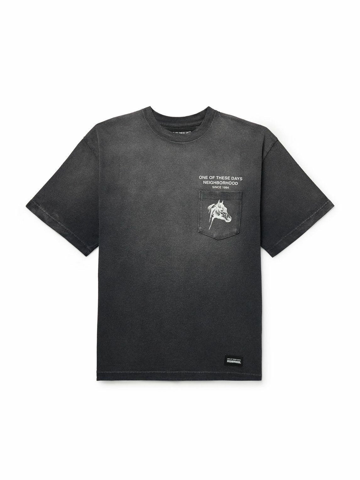 Neighborhood Men's Logo Trash Can in Black Neighborhood