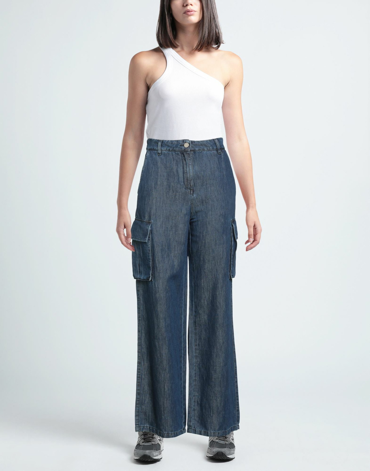 Alessia Santi Womens Jeans in Blue