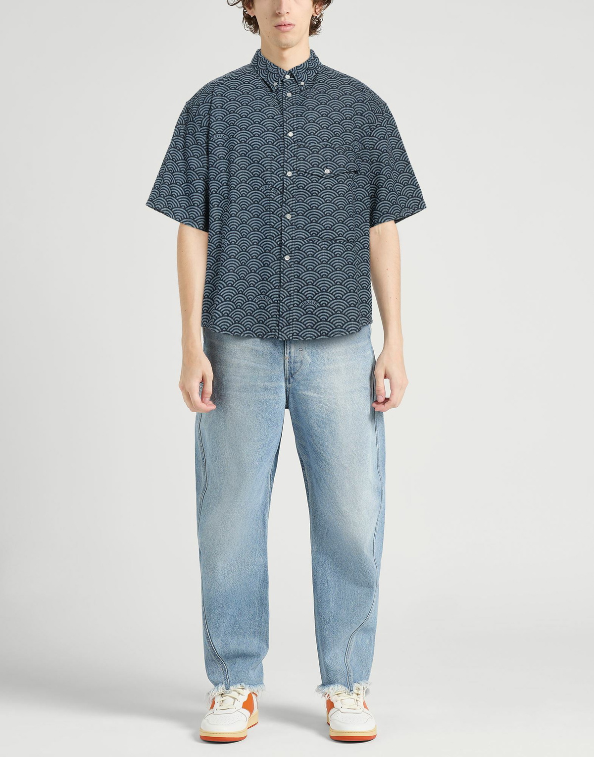 Kenzo Mens Shirt in Blue