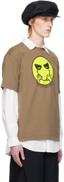 UNDERCOVER Brown Graphic T-Shirt
