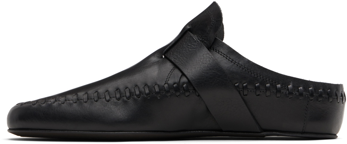 Ann Demeulemeester Black Ande Soft Shade Slip-on Loafers