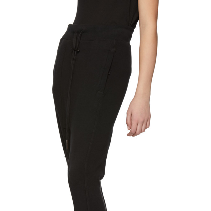 Boris Bidjan Saberi Black Long John Lounge Pants