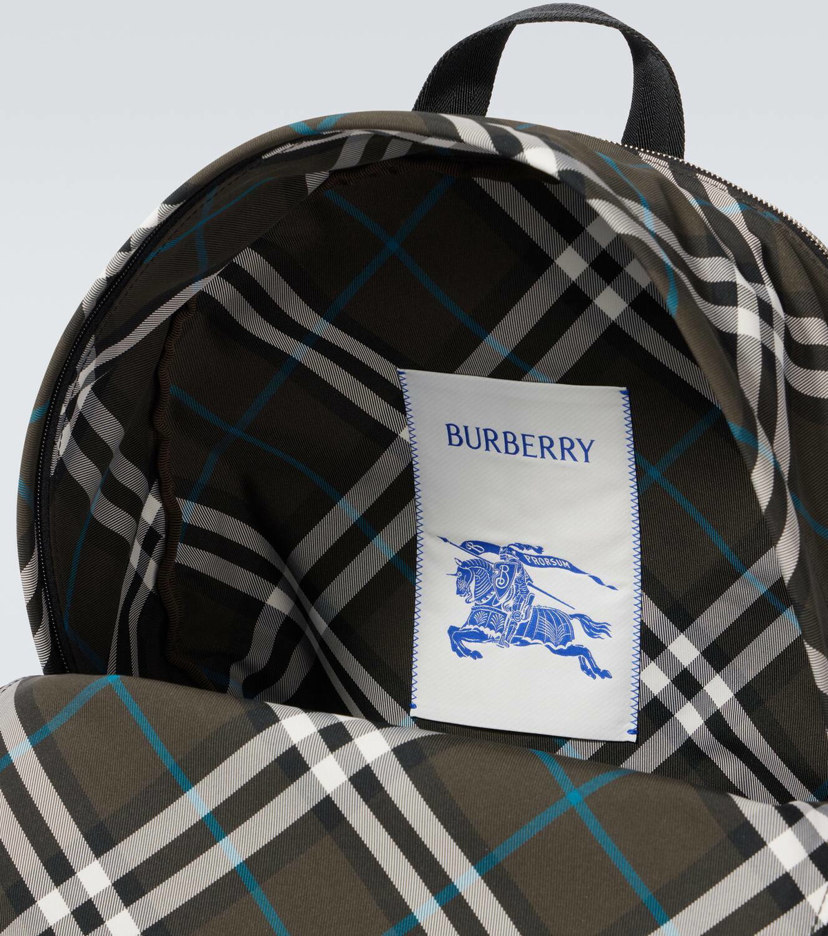 Burberry Burberry Check canvas backpack