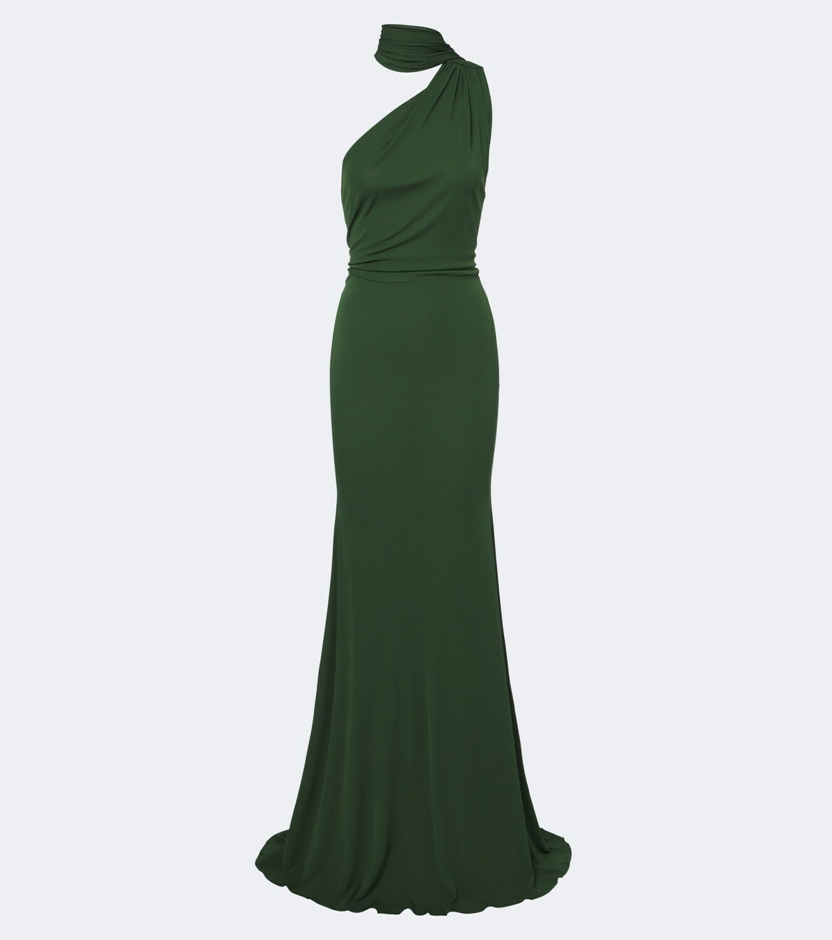 Alex Perry One-shoulder jersey gown