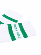 GOLDEN GOOSE - Cotton Logo Socks