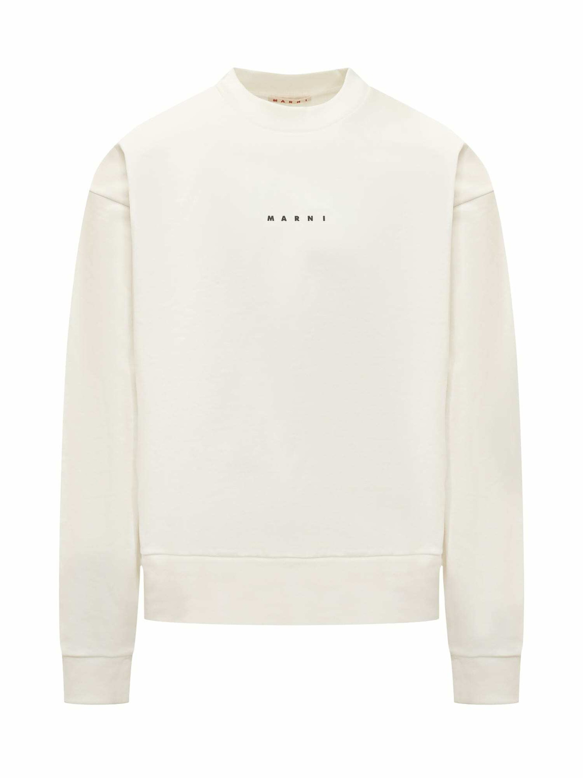 Marni - Logo-Print Cotton-Jersey Sweatshirt - Green Marni
