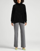 Laneus Womens Turtleneck in Black