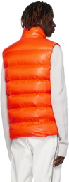 Moncler Orange Tibb Down Vest
