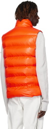 Moncler Orange Tibb Down Vest