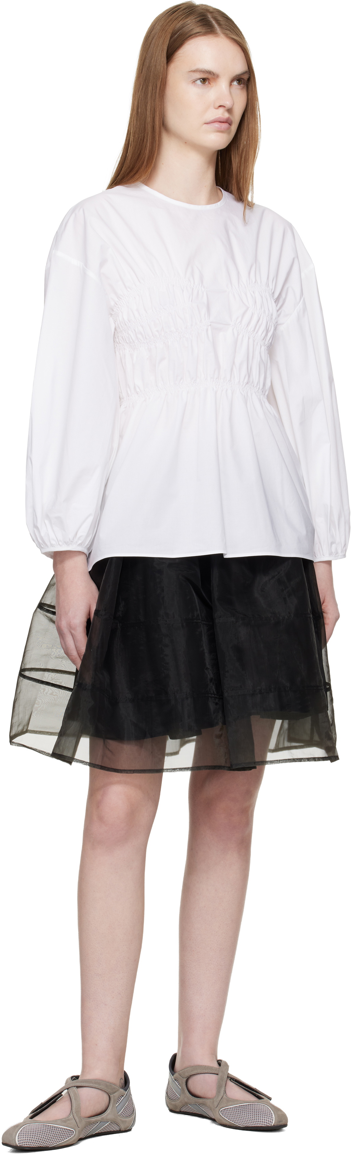 Cecilie Bahnsen Black CBcayla Miniskirt