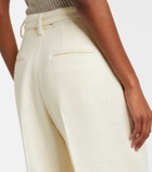 Gabriela Hearst Norman silk and wool wide-leg pants