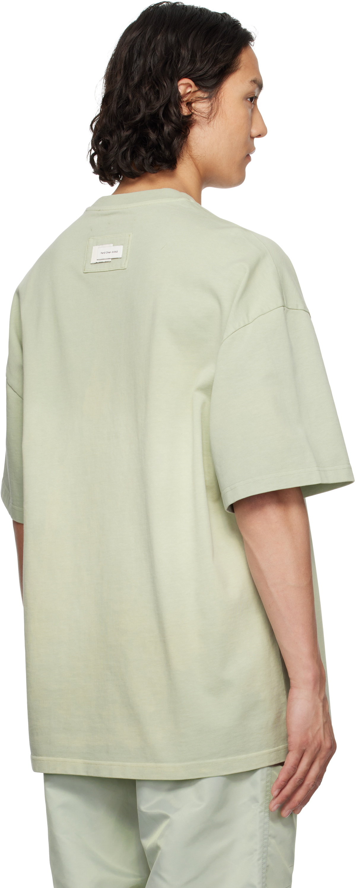 Feng Chen Wang Green Tie Dye T-shirt