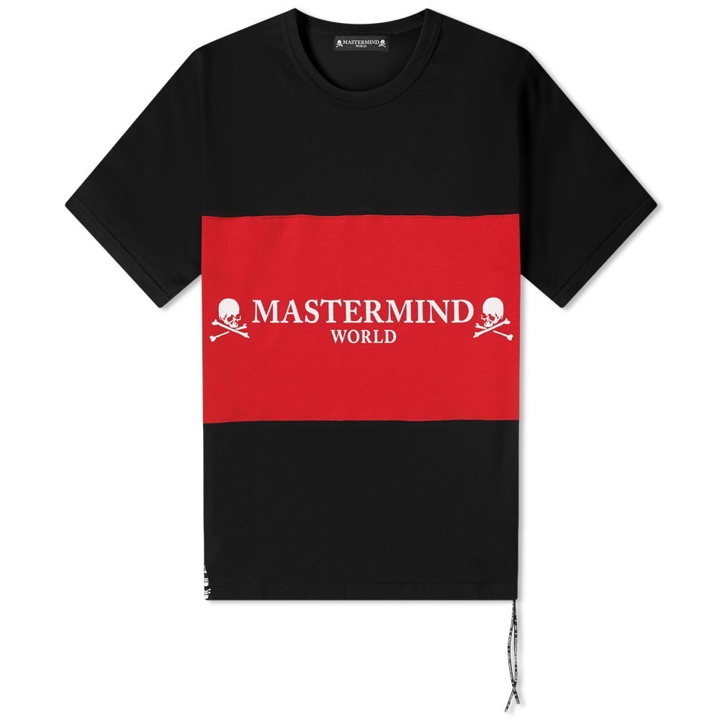 Photo: MASTERMIND WORLD Colour Block Logo Tee