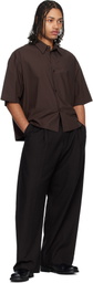 Studio Nicholson Black Pull Trousers
