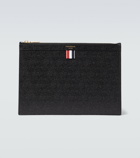 Thom Browne - Grained leather tablet holder