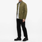 Universal Works Men's Fine Twill Patched Bakers Jacket in Olive