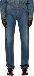 Maison Margiela Blue Faded Jeans