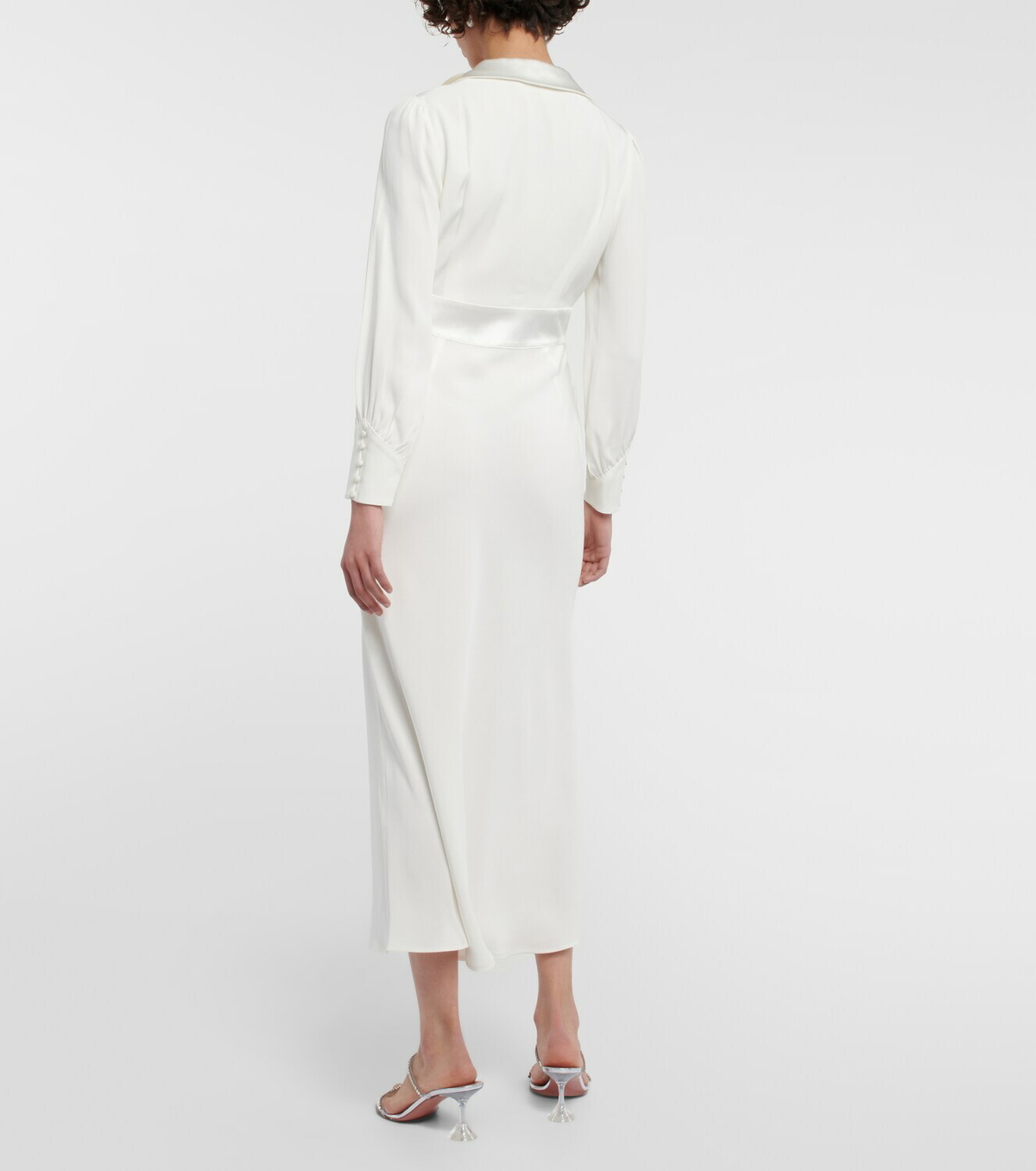 Rixo〈リキソー〉Bridal Jodie silk midi dress Rixo Bridal Jodie silk midi dress Rixo