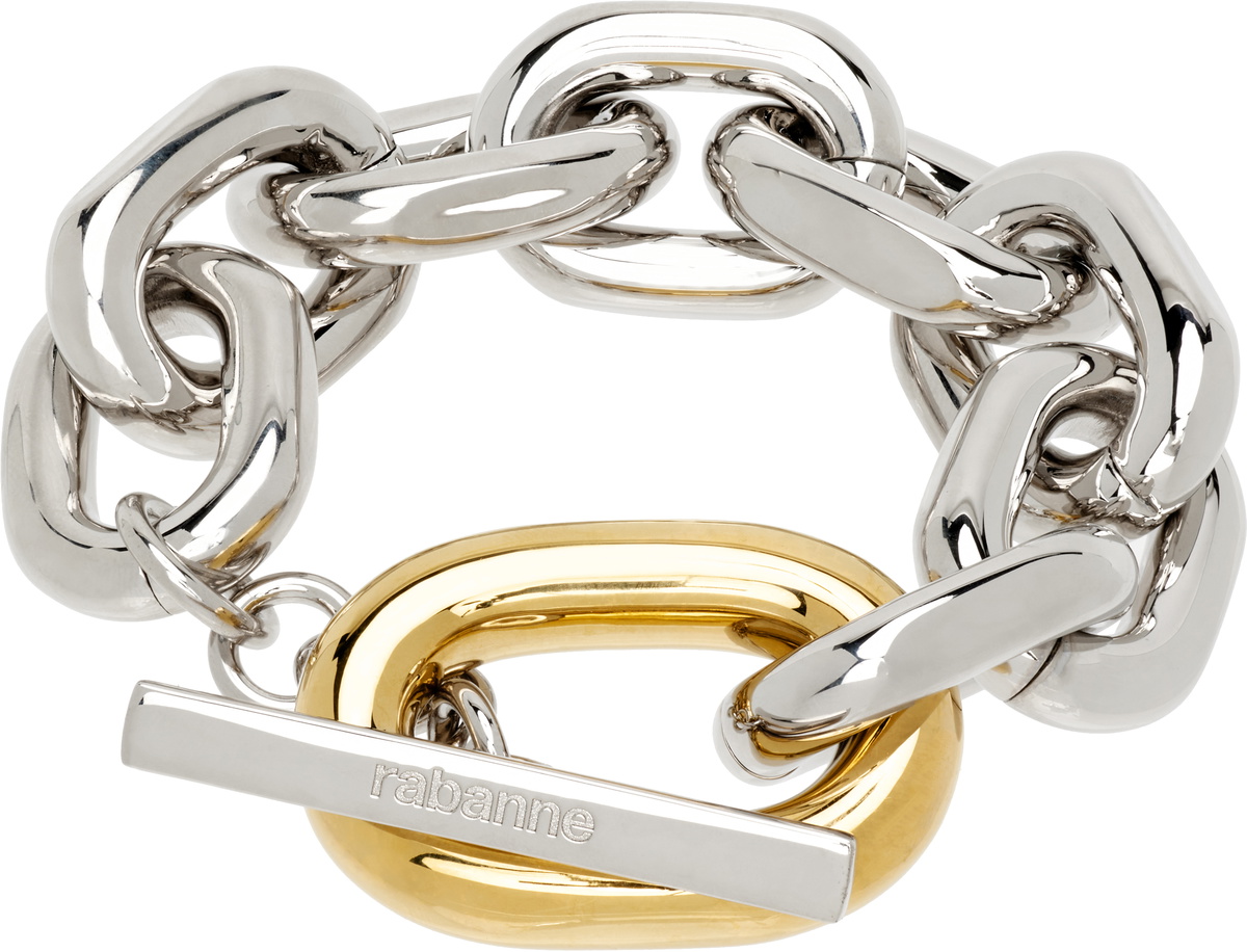 Rabanne XL Link Bi-Color Bracelet