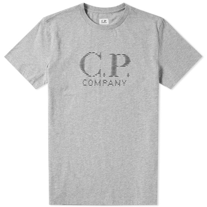 Photo: C.P. Company Reflective Logo Tee Grey