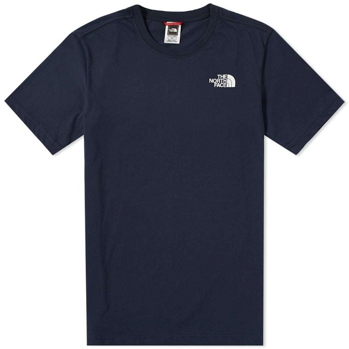 Photo: The North Face Red Box Tee Blue