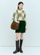 Burberry Ribbed Check Sweater