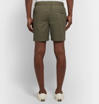 Alex Mill - Cotton and Nylon-Blend Shorts - Army green