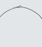 Ileana Makri Thunder 18kt white gold (750/1000) necklace with diamonds