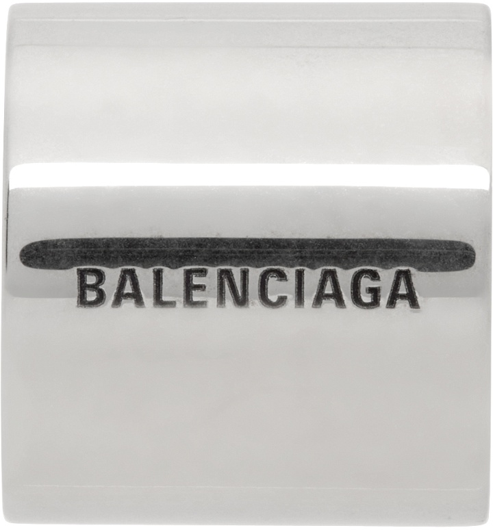 Photo: Balenciaga Silver Garage Single Ear Cuff